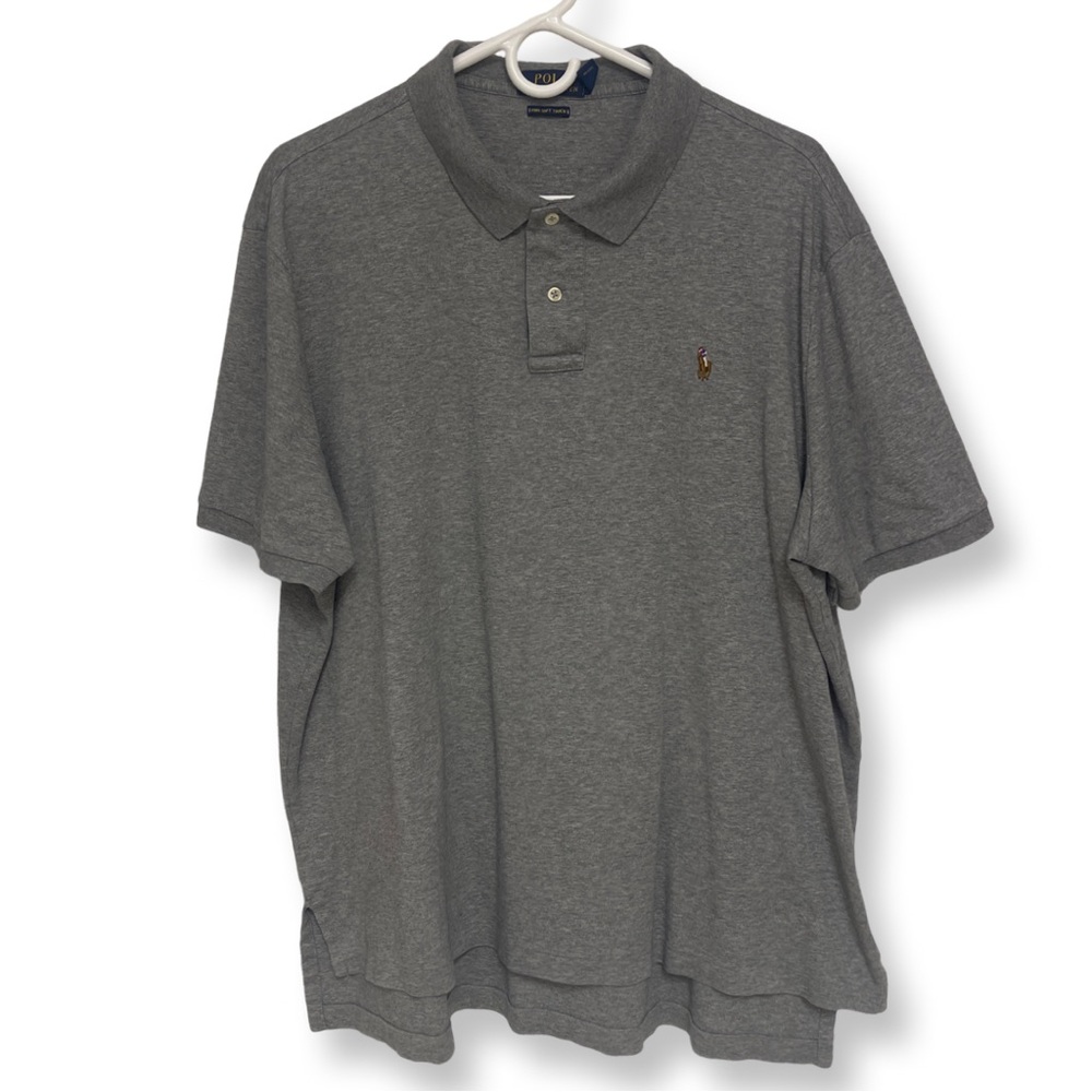 Polo Ralph Lauren ❗️Pima Soft Touch Polo Men’s XXL Gray